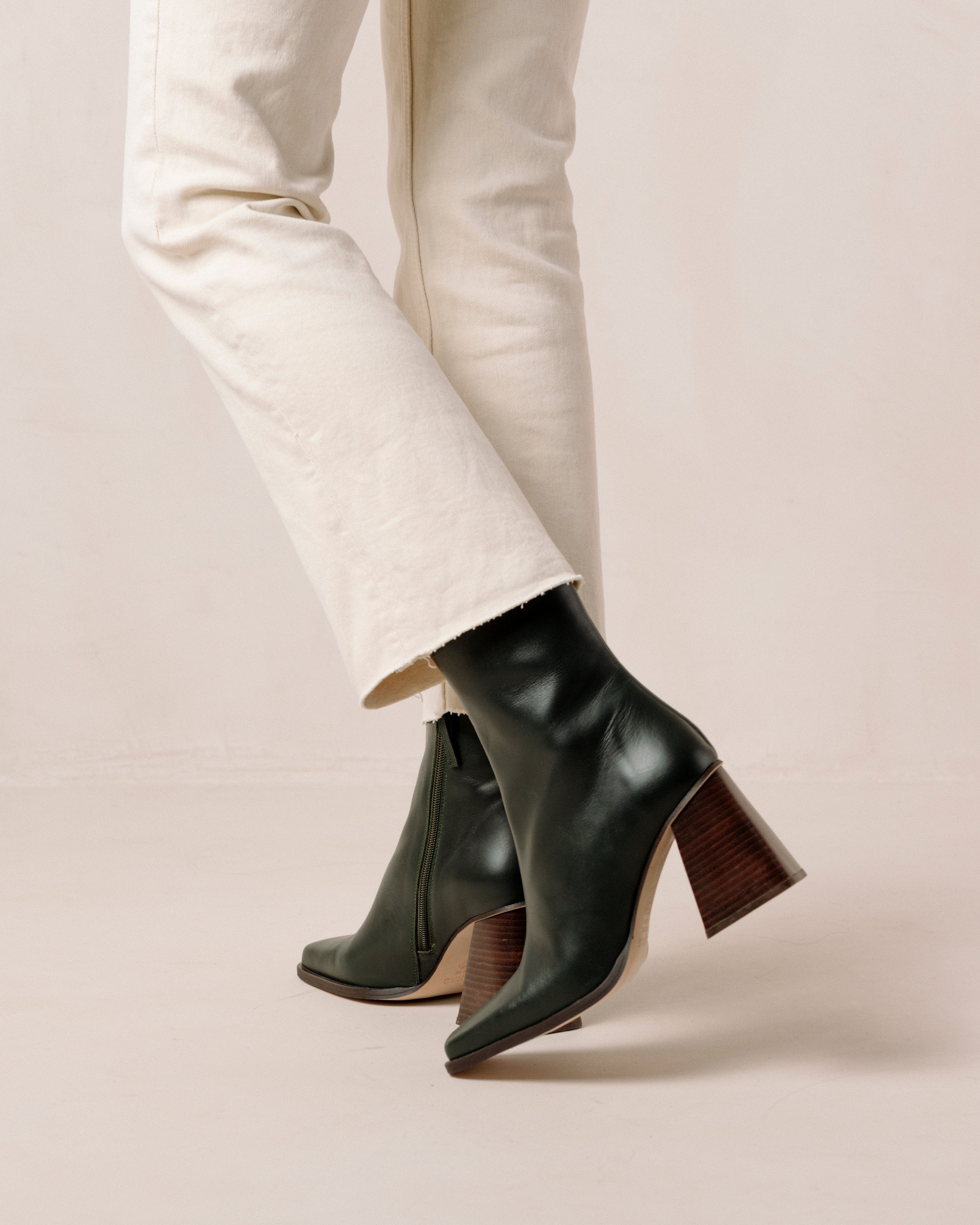 Shilo Boots in Jade Green