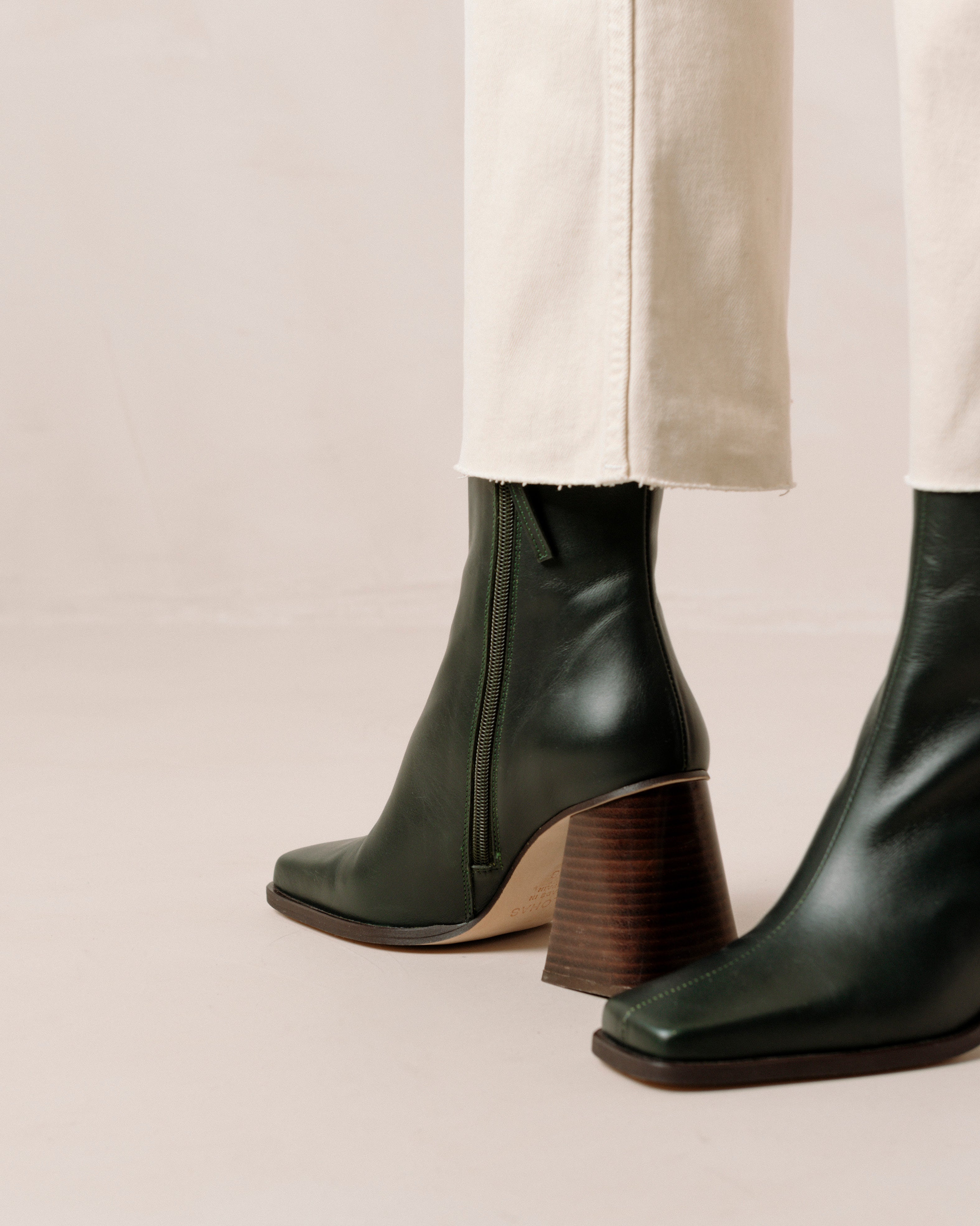 Shilo Boots in Jade Green