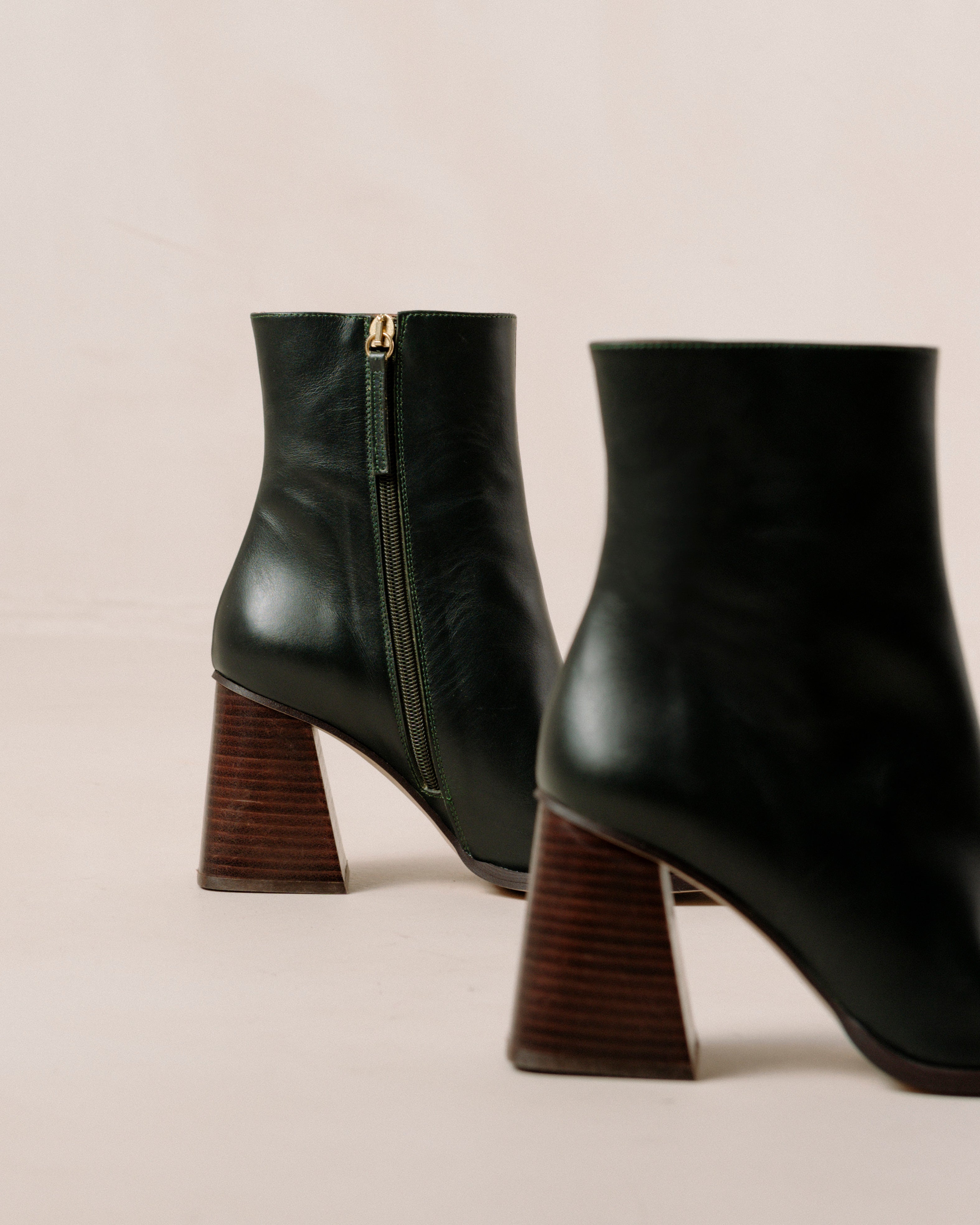 Shilo Boots in Jade Green