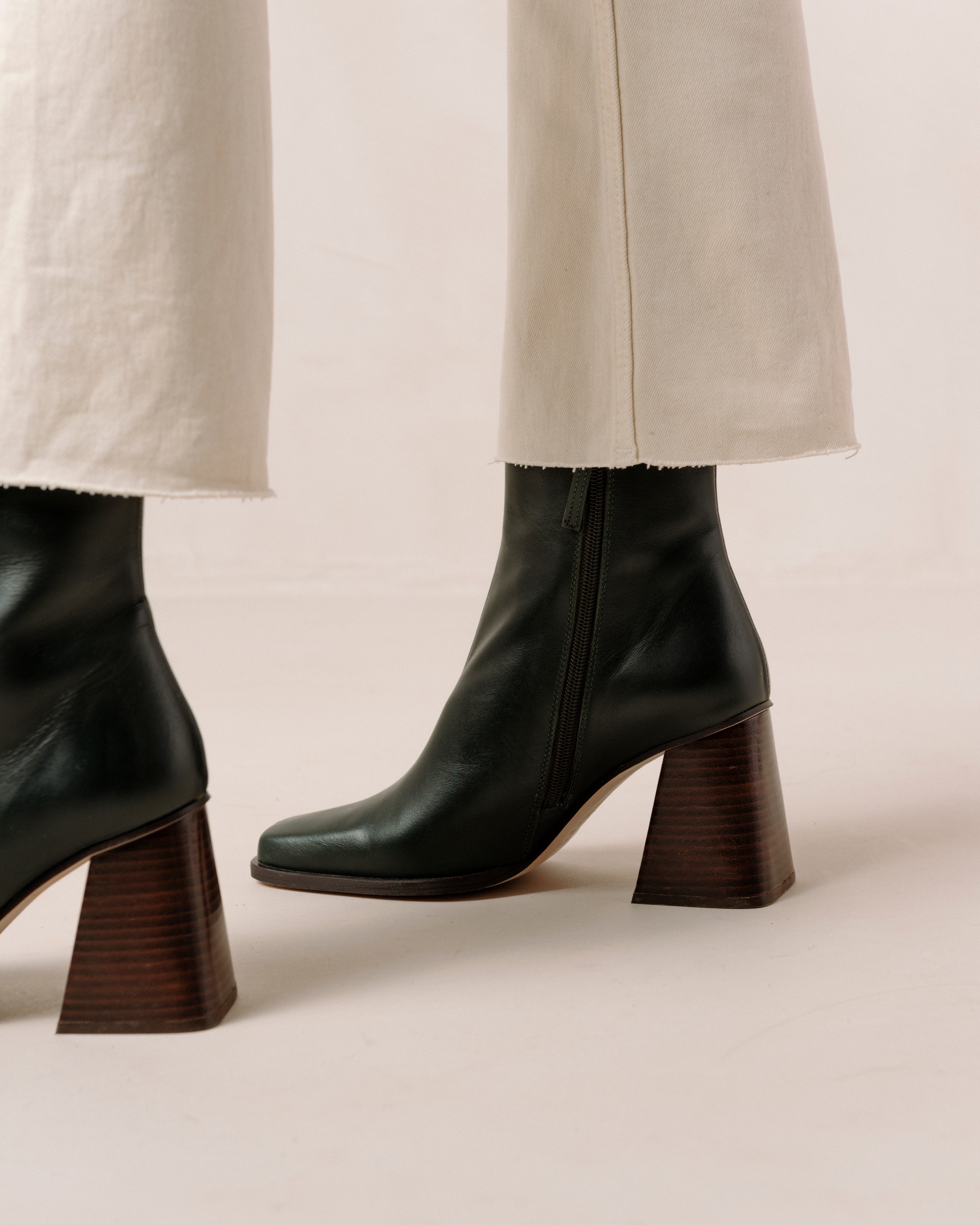 Shilo Boots in Jade Green