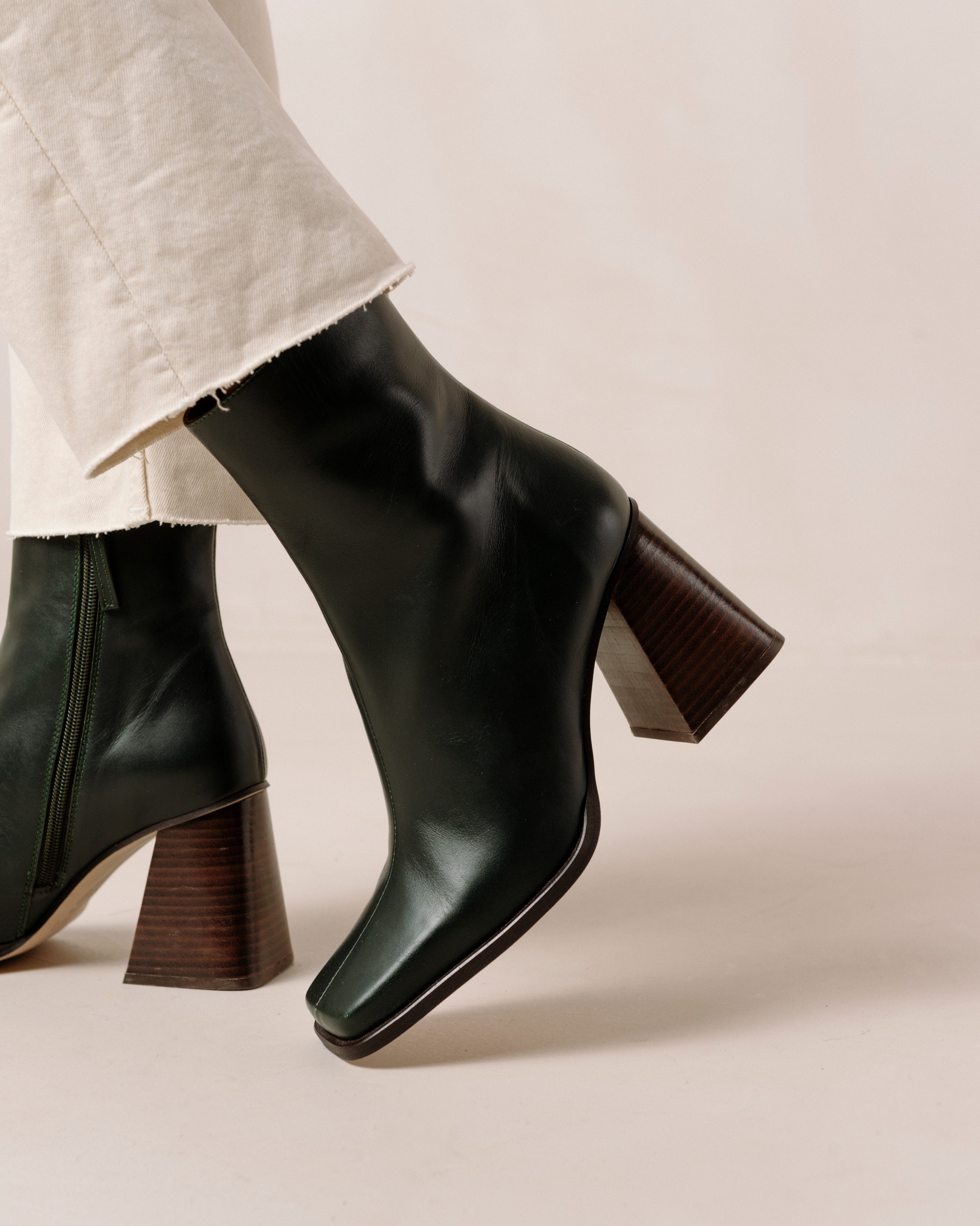 Shilo Boots in Jade Green