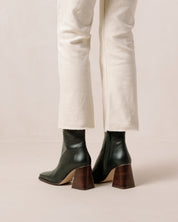 Shilo Boots in Jade Green