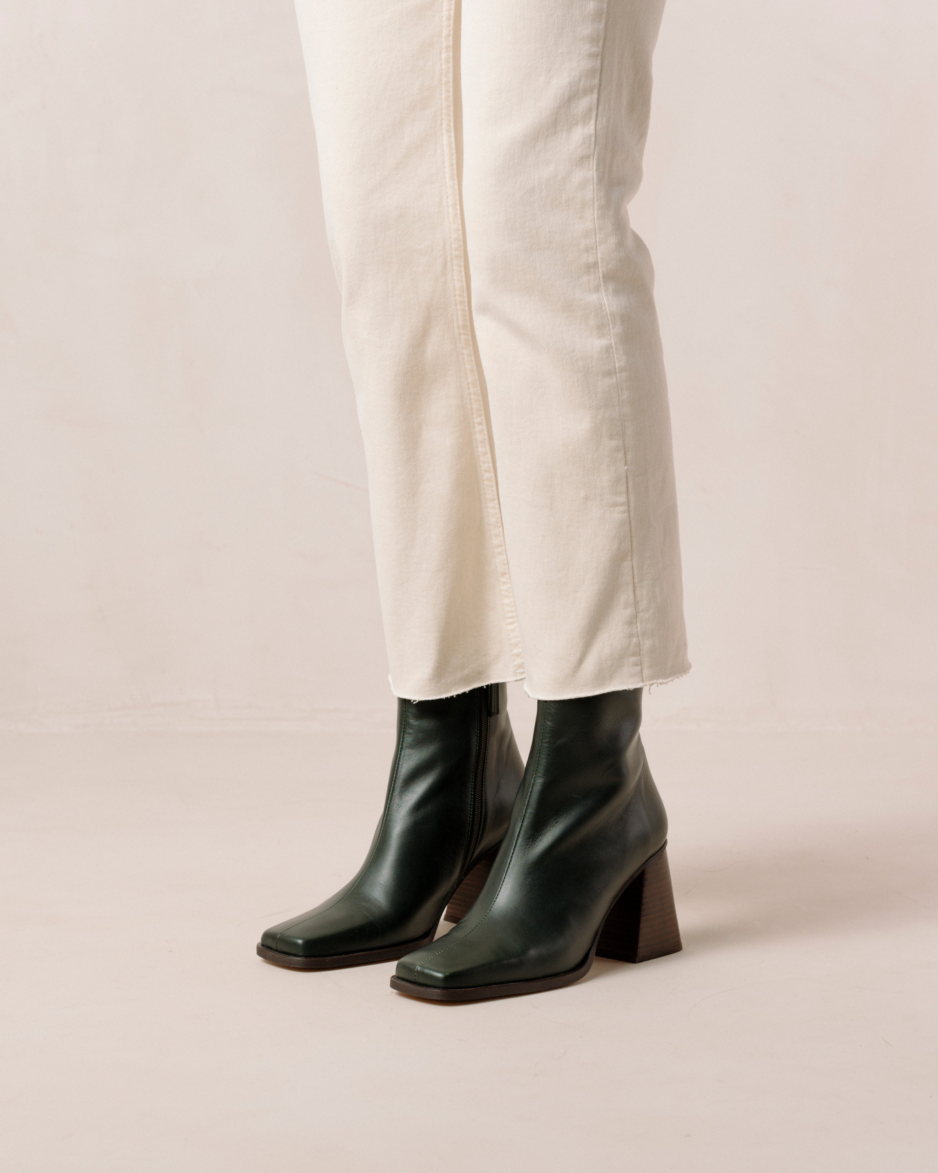 Shilo Boots in Jade Green