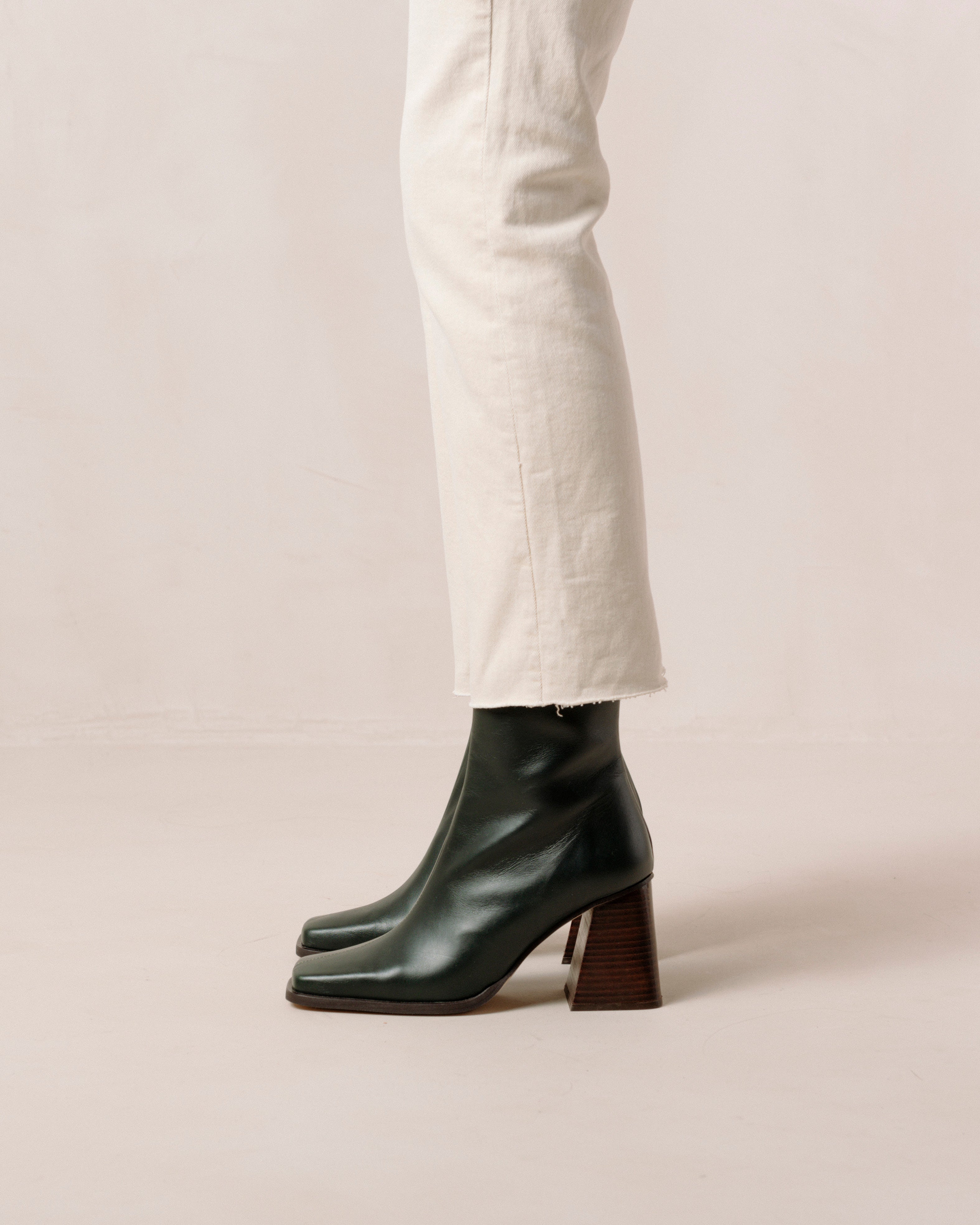 Shilo Boots in Jade Green