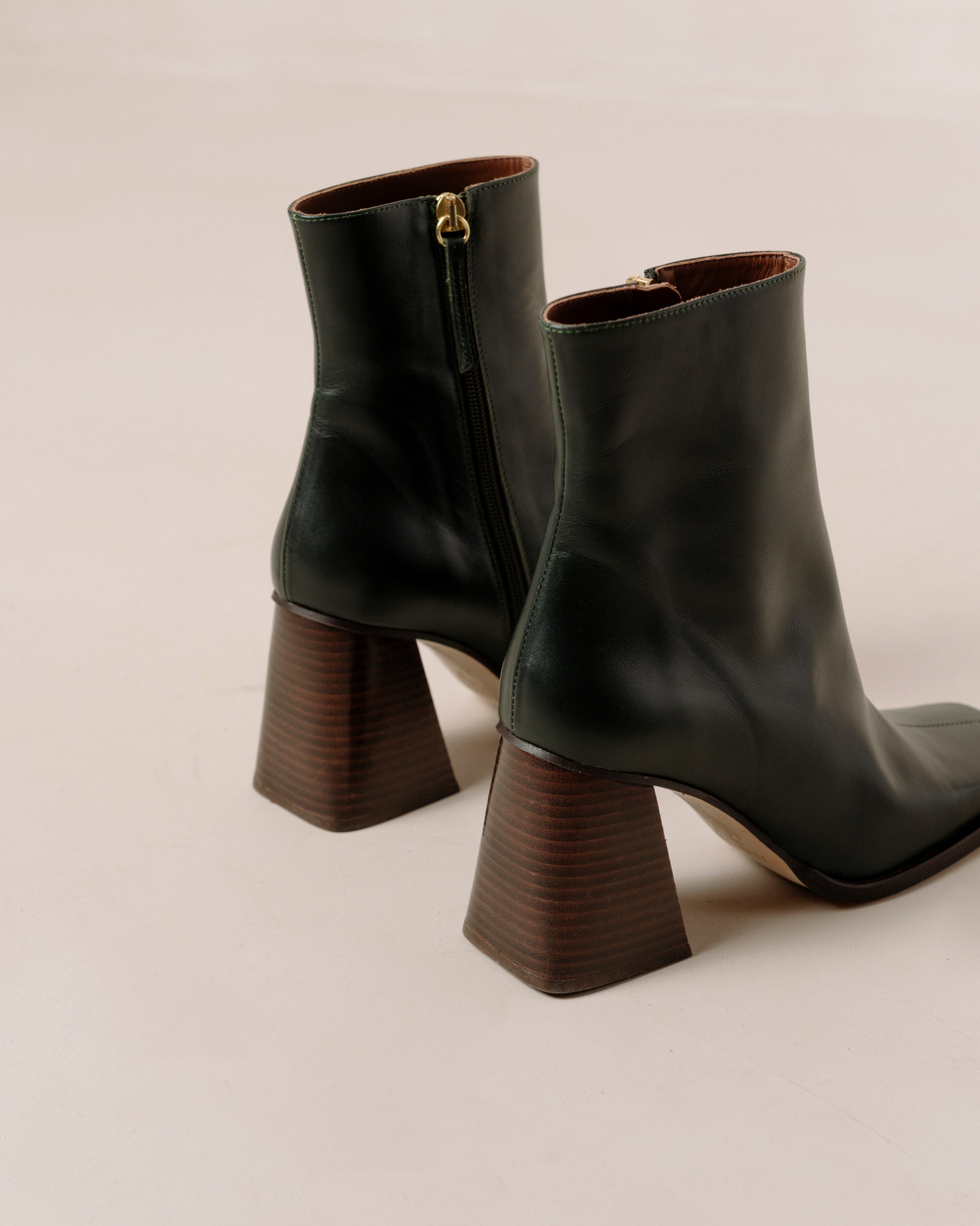 Shilo Boots in Jade Green