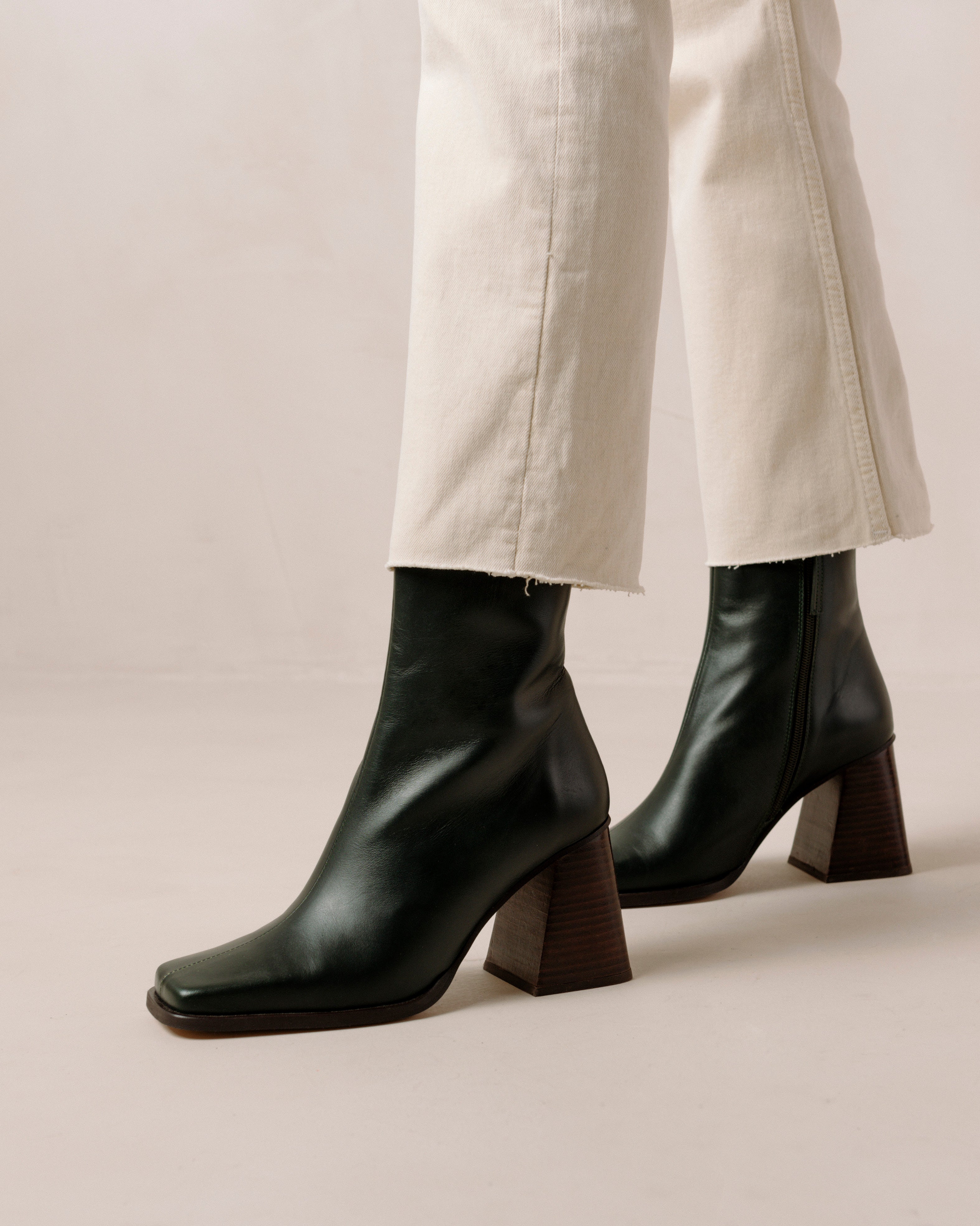 Shilo Boots in Jade Green