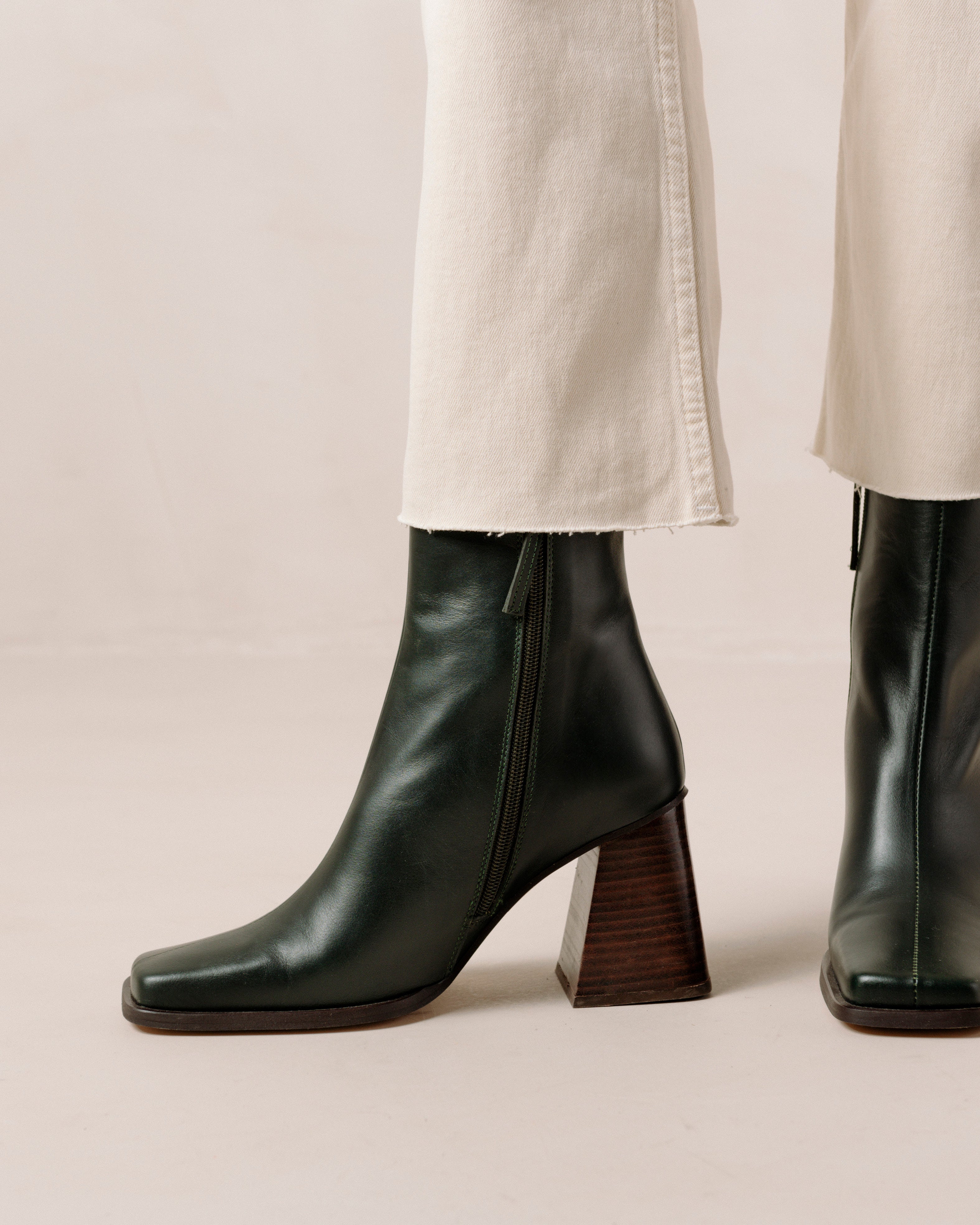 Shilo Boots in Jade Green