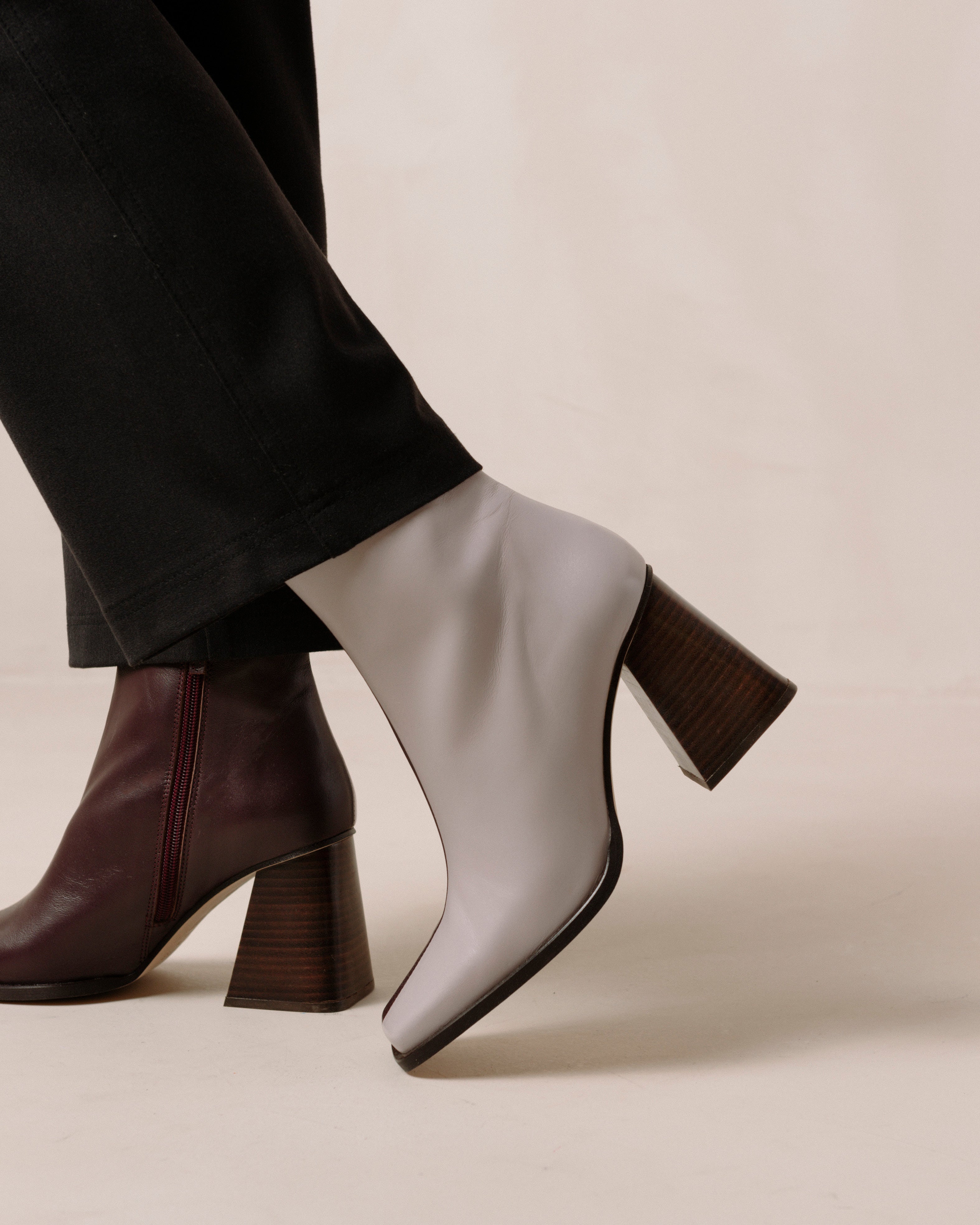 Shilo Boots in Mauve/Burgundy