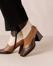 Shilo Boots in Brown Multi Stripe