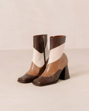 Shilo Boots in Brown Multi Stripe
