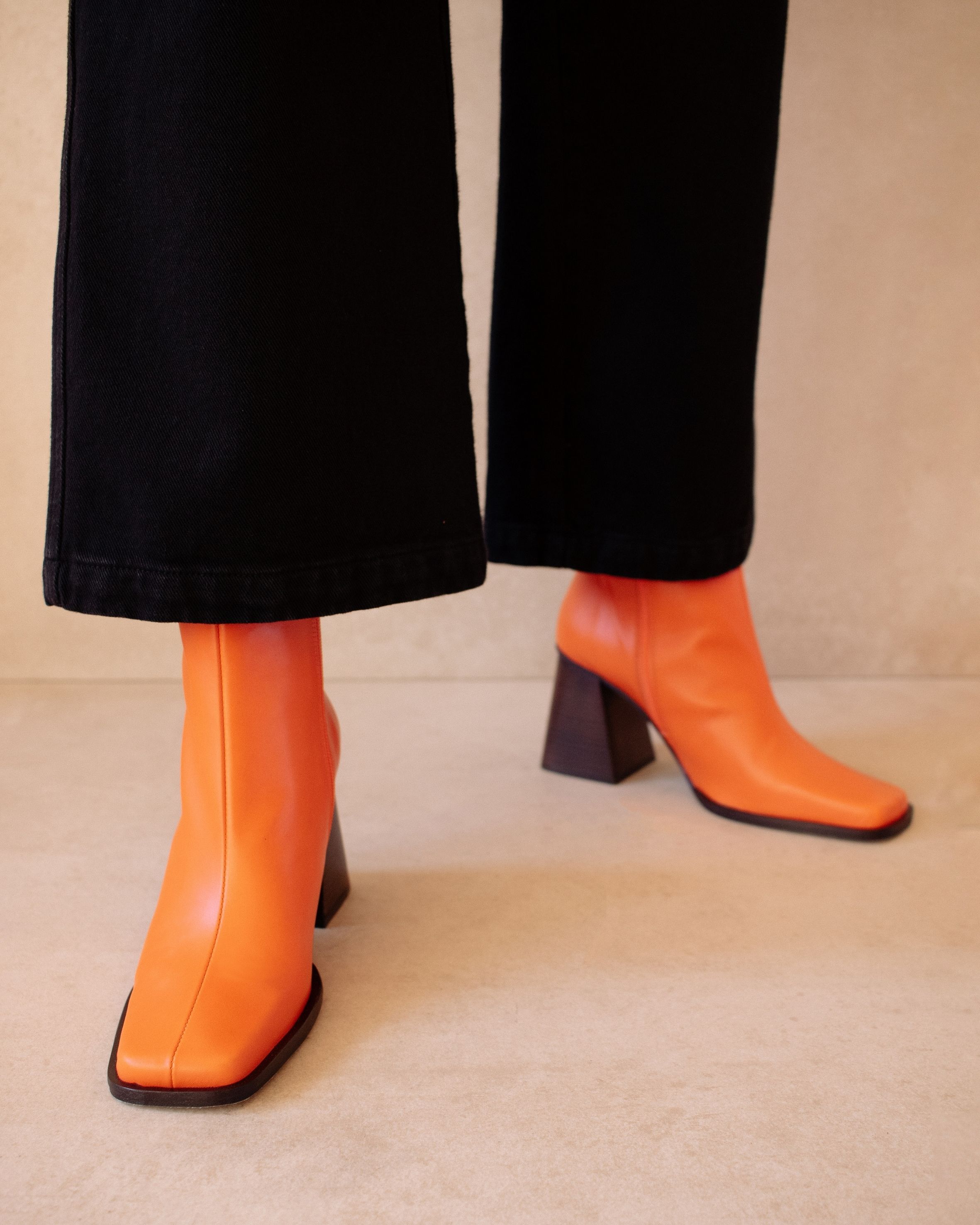 Shilo Boots in Orange
