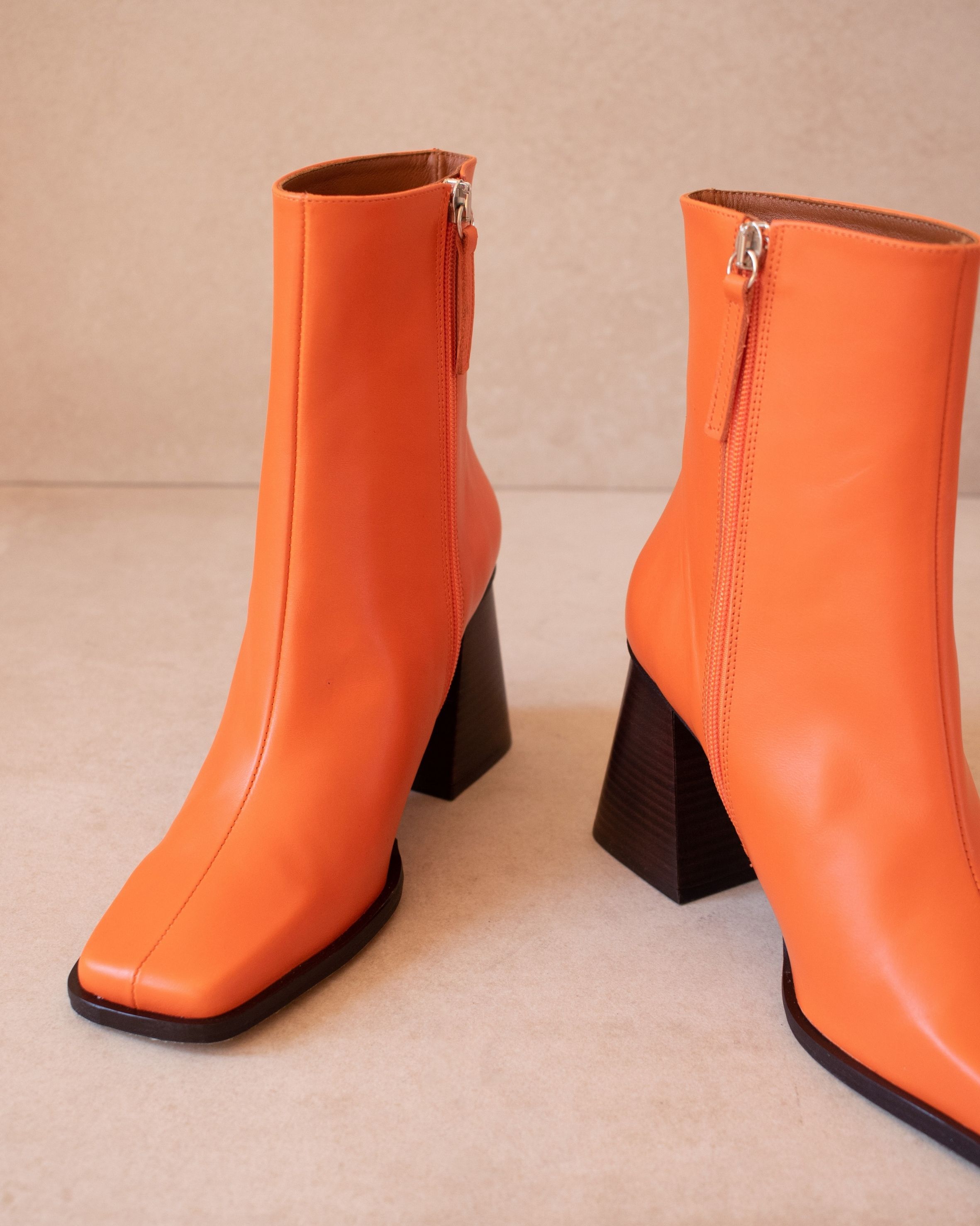 Shilo Boots in Orange
