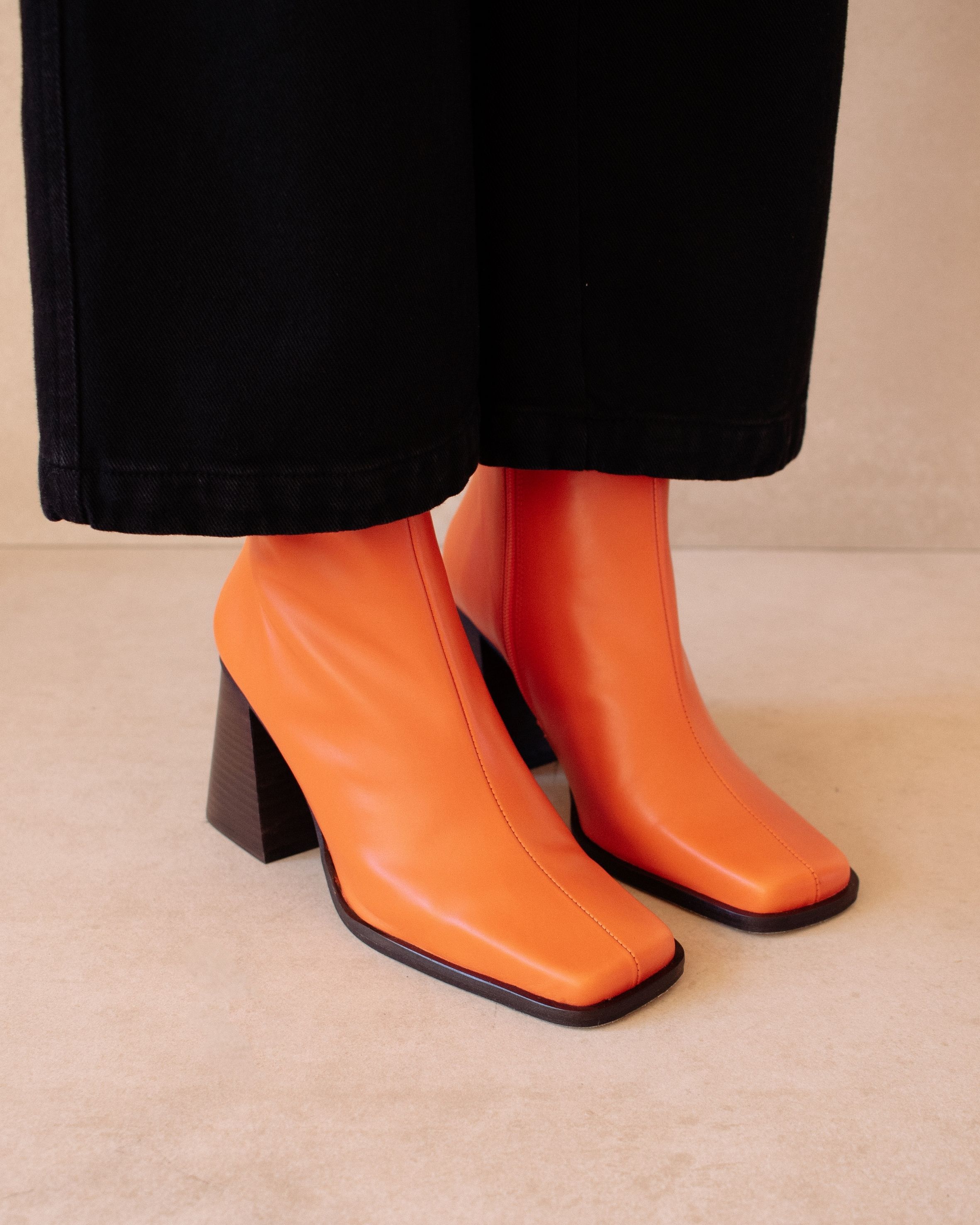 Shilo Boots in Orange