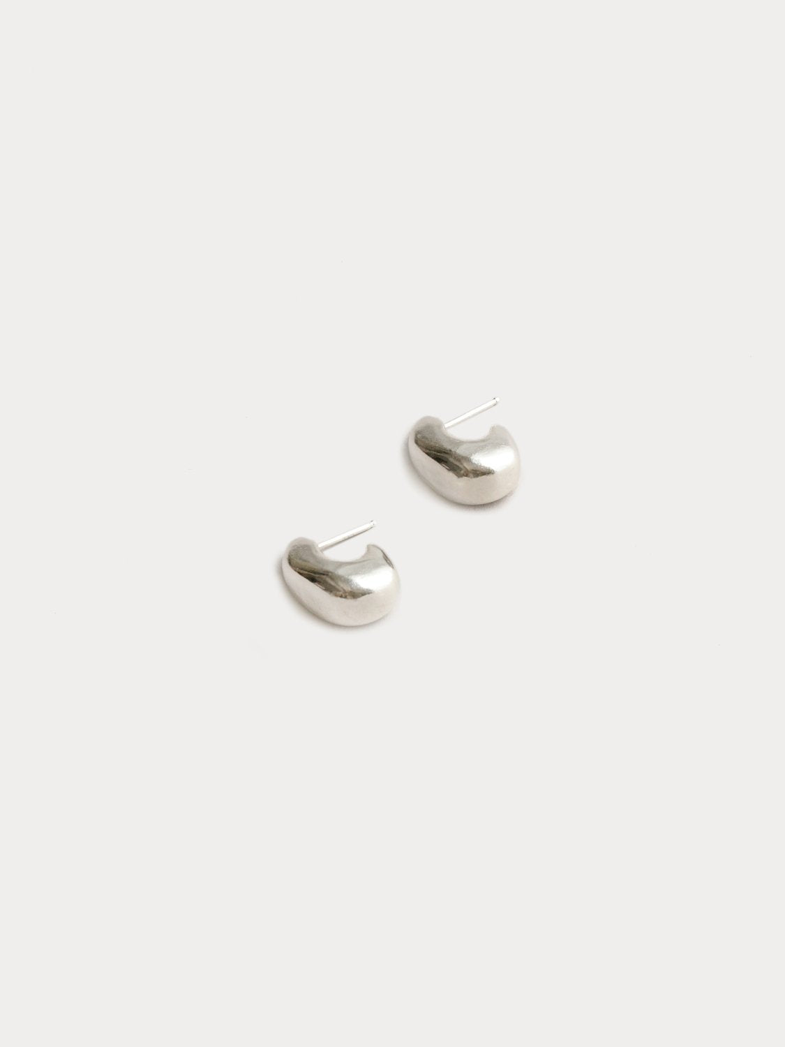 Hepworth Hoops in Sterling Silver