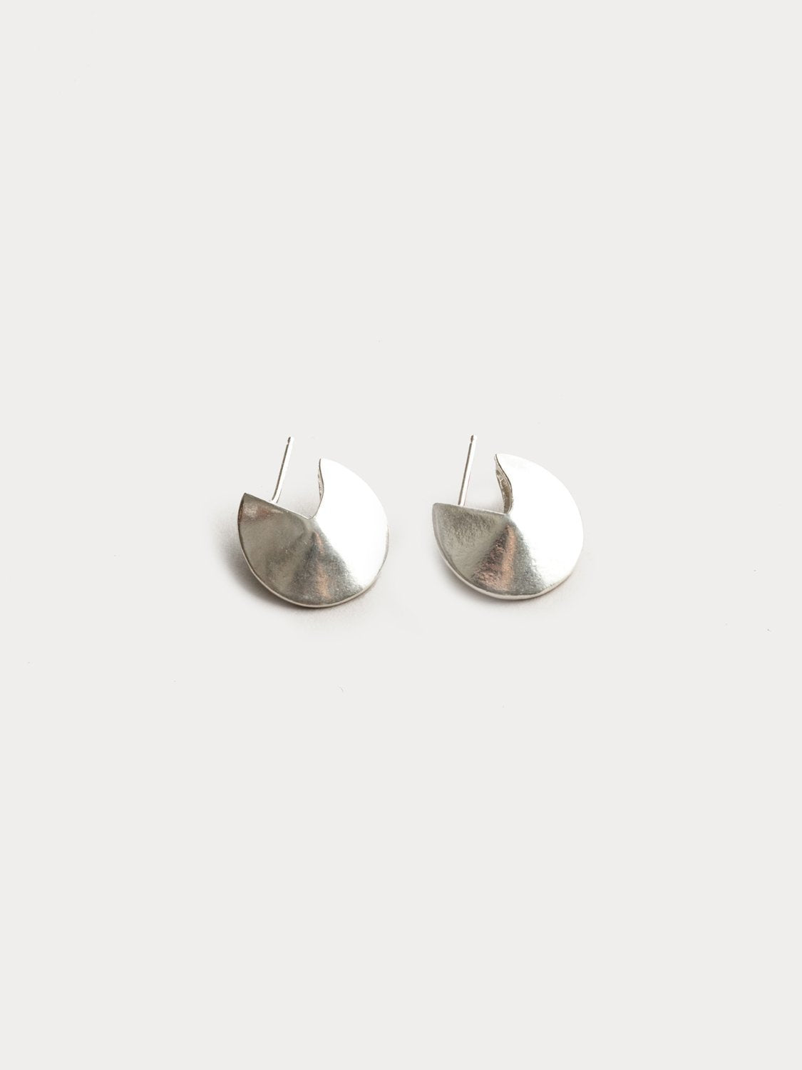 Kyla Hoops in Sterling Silver