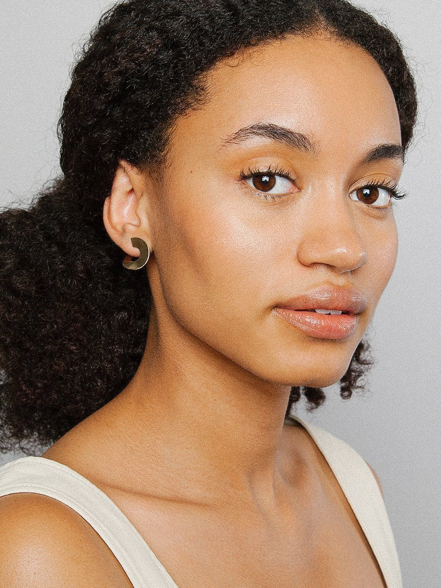 Maven Studs in Gold