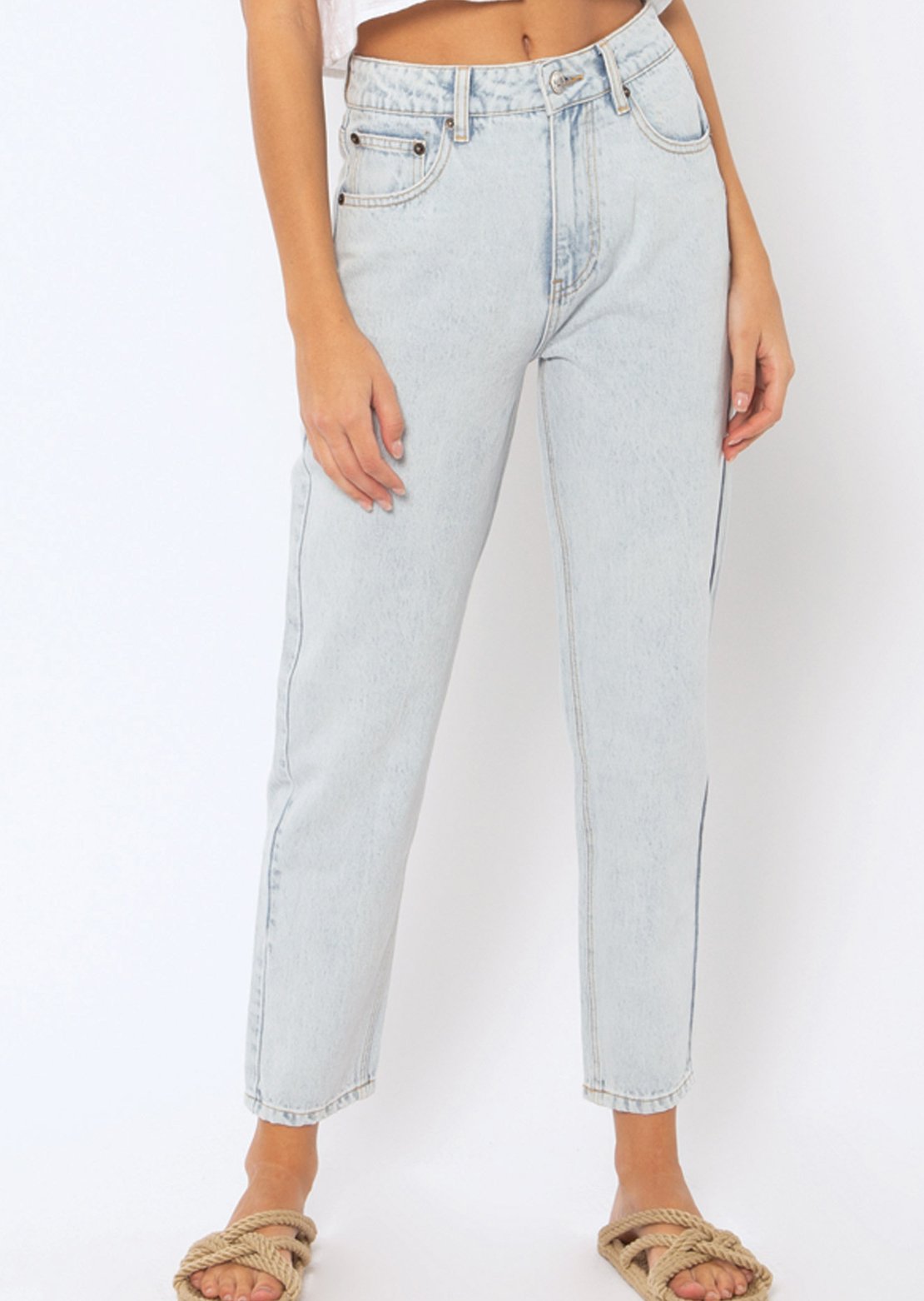 Amuse Society Women's Stella Woven Denim Pants