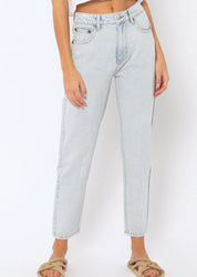 Amuse Society Women's Stella Woven Denim Pants