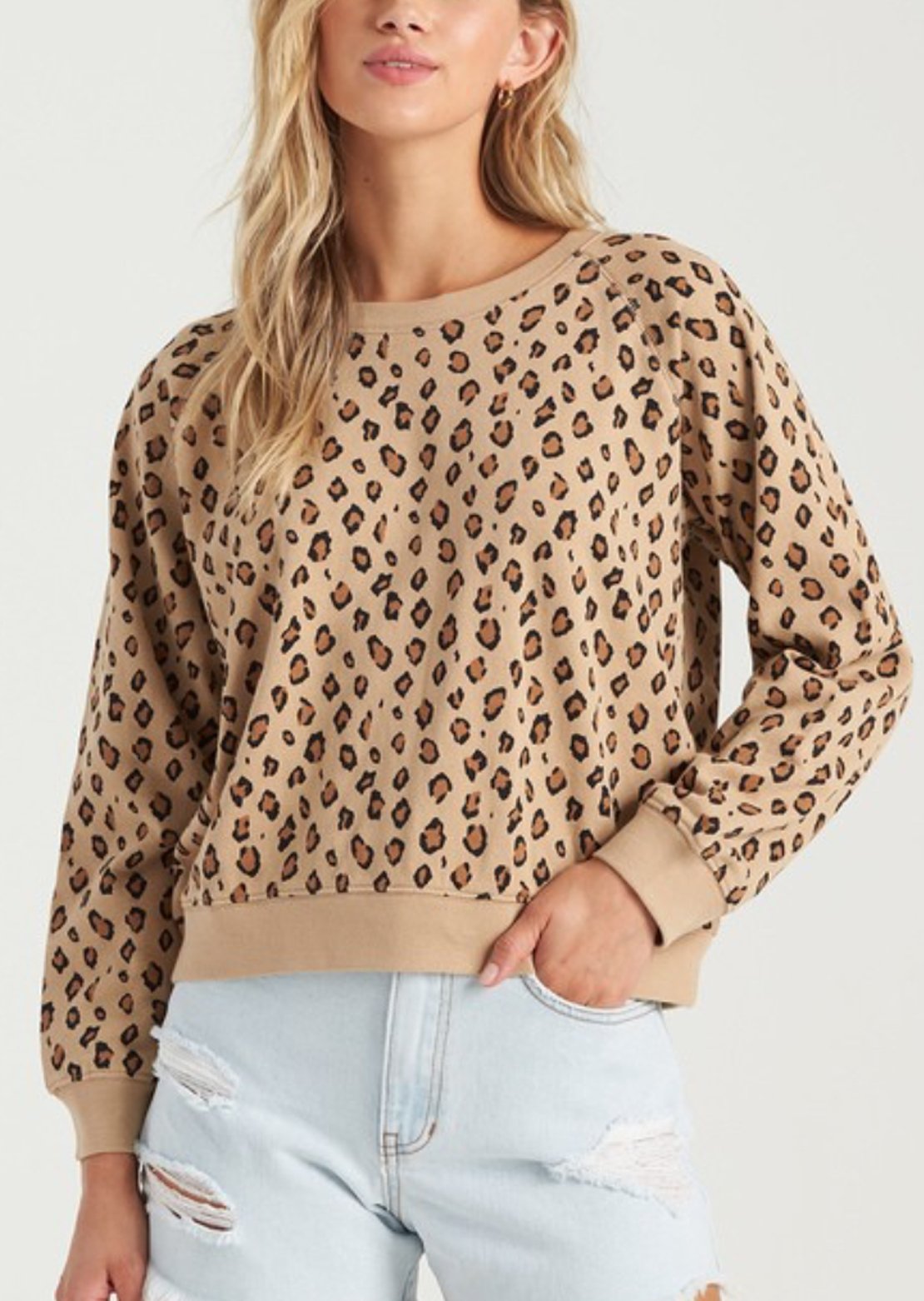 Billabong Women's Sun Shrunk Crewneck