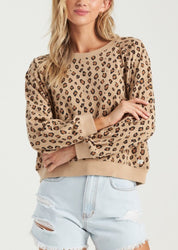 Billabong Women's Sun Shrunk Crewneck