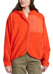 Billabong Women's Tofino Snap Front Zip Hoodie