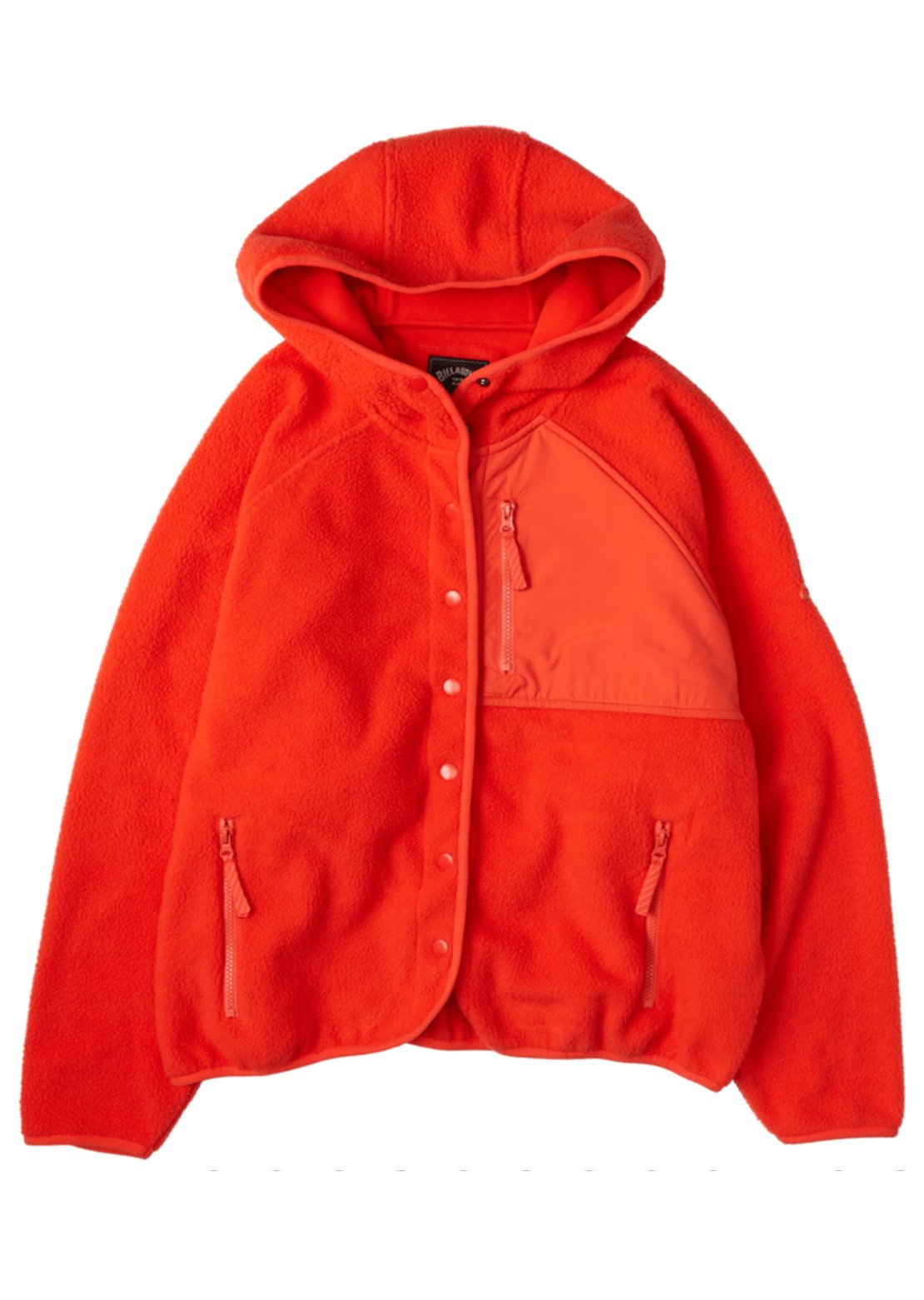 Billabong Women's Tofino Snap Front Zip Hoodie