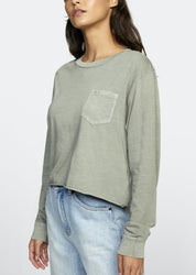 RVCA Women's PTC Boyfriend Longsleeve Shirt