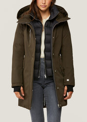 Soia & Kyo Women's Belina Hooded Down Jacket