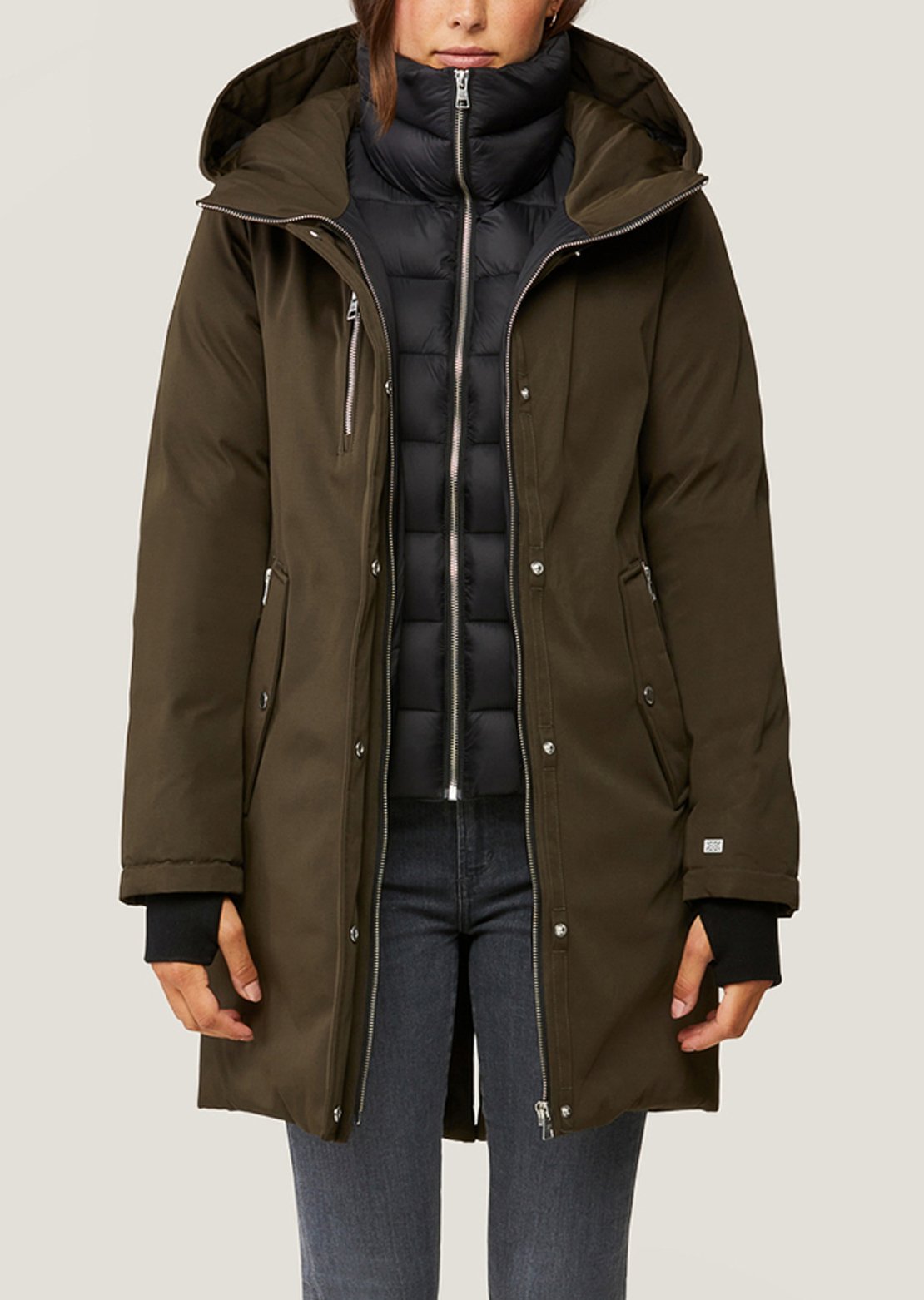 Soia & Kyo Women's Belina Hooded Down Jacket