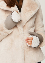 Soia & Kyo Women's Betrice Leather Mitts