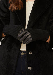 Soia & Kyo Women's Carmel-N Leather Gloves